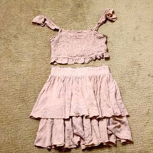 ILLA ILLA two piece set (skirt and top)